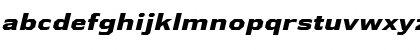Athabasca Expanded ExtraBold Italic Font