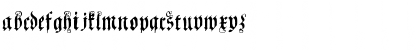 Coelnische Current Fraktur OsF UNZ1 Regular Font