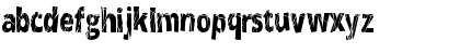 CrackedNarrow Regular Font