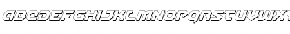 Gunner Storm 3D Italic Italic Font