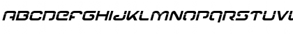 Gunrunner Laser Italic Italic Font