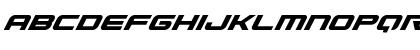 Gunship Super-Italic Italic Font