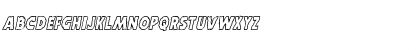 Horroween Outline Italic Outline Italic Font