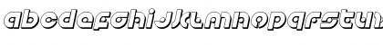 Kovacs Spot 3D Italic Italic Font