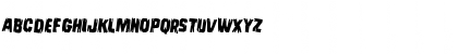 Leatherface Rotated 2 Regular Font