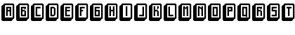 mahjong toy block Regular Font