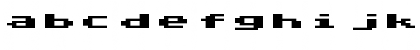 CBM-64 20 Column Normal Font