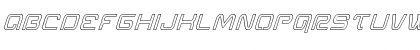 Miracle Mercury Outline Italic Outline Italic Font