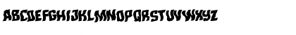 Monster Hunter Warped Rotalic Italic Font