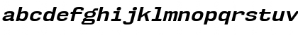 NK57 Monospace Semi-Expanded Bold Italic Font