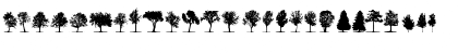 trees TFB Regular Font