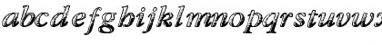 TXT Antique Italic Regular Font