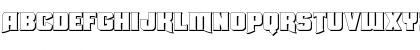 Union Gray 3D Regular Font