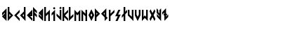 VIKING, YOUNGER Runes Bold Regular Font