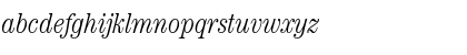 Century Light Condensed SSi Light Condensed Italic Font