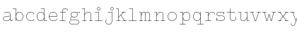 Typo Writer Thin Demo Regular Font