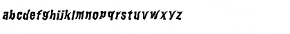 WILD2 Ghixm NC Bold Italic Font