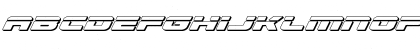 Speed Phreak 3D Italic Italic Font