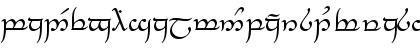 Tengwar Feanor Regular Font