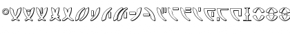 Zeta Reticuli 3D Regular Font