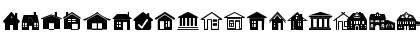 House Icons Regular Font