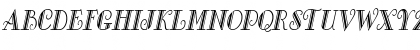Gallery-Condensed Italic Font