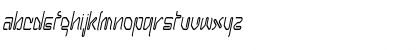 Hanger-Condensed Italic Font