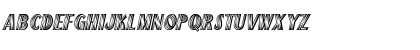 Plank-Condensed Italic Font