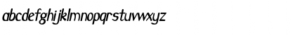 Savoy-Condensed Italic Font