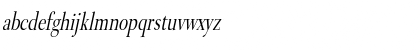 Transit-Condensed Italic Font