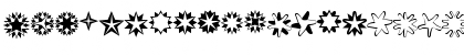 Chrismasstars Regular Font