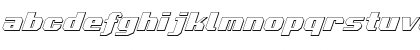 Voortrekker 3D Italic Italic Font