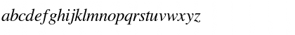 FreeSerif Italic Font