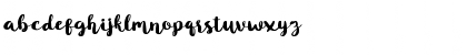Blusty Script Free Regular Font