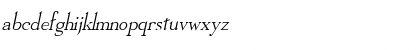 Olympus Italic Font
