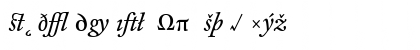 CliffordNine Italic Font