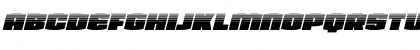 Team Galaxy Halftone Italic Regular Font