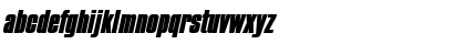 CommadorWideHeavy Italic Font