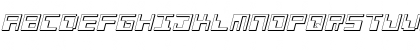 Phaser Bank 3D Italic Italic Font