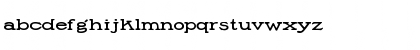 Post Monotone HPLHS Font