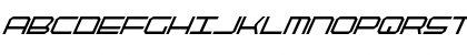 QuickTech Condensed Italic Condensed Italic Font