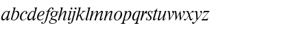 RiccioneSerial-Xlight Italic Font