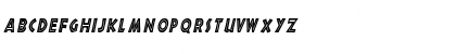 ShakazuluCondensed Italic Font