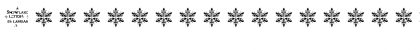 Snowflake Letters Extra-expanded Font