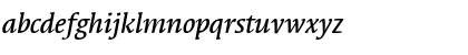 SyndorOSITC Medium Italic Font
