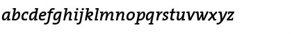 The Serif Semi Bold- Italic Font