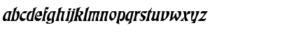 Cursed 5 Italic Font