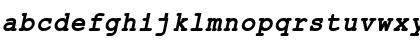 ER Kurier 1251 Bold Italic Font