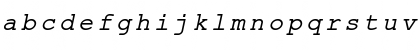 ER Kurier KOI-8 Italic Font