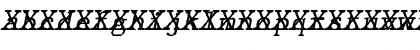 JMH Typewriter mono Cross Italic Font